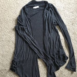 Grey cardigan